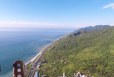 日光輕航機場眺望花東縱谷＋太平洋20分鐘